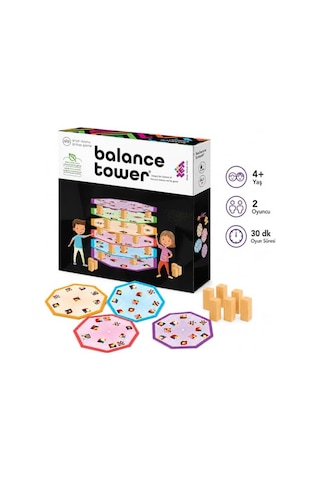 Balance Tower Ve Akıl Oyunu 4+ Yaş 2+ Oyuncu Genel