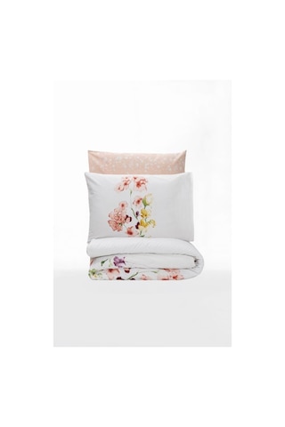 Cotton Box Ranforce Nevresim Takımı Çift Kişilik Emma Somon Çok Renkli
