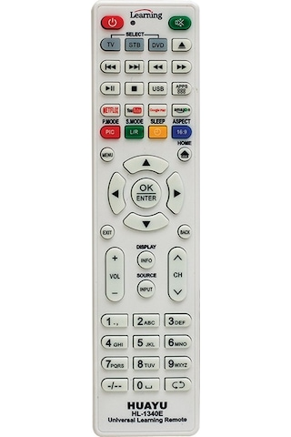 HUAYU KL HL-1340E NETFLIX-YOUTUBE-AMAZON TUŞLU TV/LCD/UYDU/DVD ÖĞ HUAYU KL HL-1340E NETFLIX-YOUTUBE-AMAZON TUŞLU TV/LCD/UYDU/DVD ÖĞ