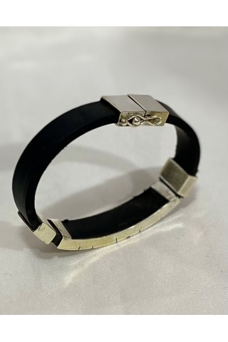 Kişiye Özel İsimli Gümüş Bileklik Beyaz