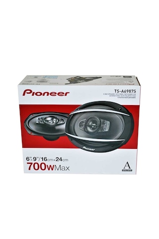 Pioneer Ts-a6987s-700w Max-120w Rms-6" X 9" 5-yollu Profesyonel Oval Hoparlör
