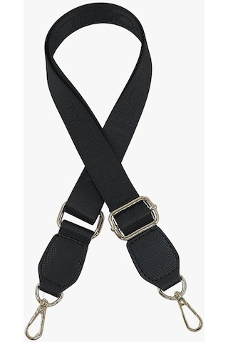 Sosela 99-90003 Siyah 3 Cm Kolon Gold Askı Çanta Aksesuarı - Siyah