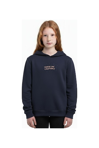 Xo Kids Kız Çocuk Sweatşirt 8-14 Yaş 39321 İndigo