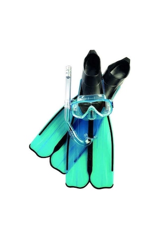 Cressi Rondinella Açık Mavi Palet Maske Şnorkel Seti No:39-40