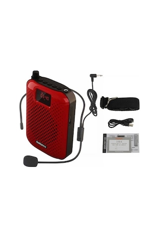 Yaleker Rolton K500 Bel Taşınabilir Yüksek Güçlü Öğretmen Ve Promoter Kullanıma İdeal Arttırıcı Hoparlör