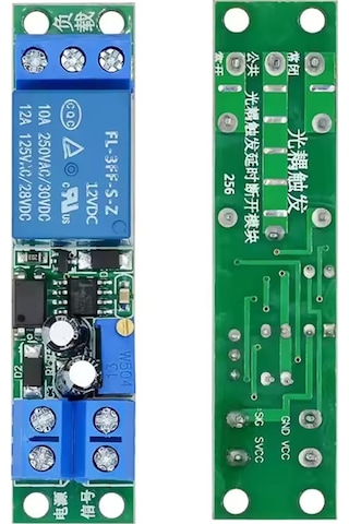 12v Ayarlanabilir Gecikme Zamanlayıcılı Röle Modülü