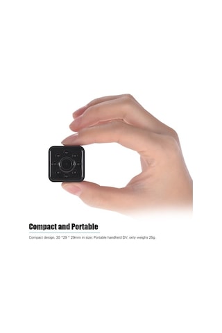 Trendooze Springsun Video Kamera Sq23 Taşınabilir Wifi Mini Kamera Full Hd 1080p Küçük Dijital Video Kamera Oi