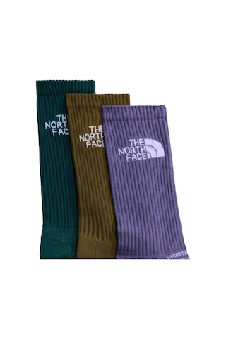The North Face Multı Sport Cush Crew Sock 3p Unisex Çorap Nf0a882h0jx1 Çok Renkli