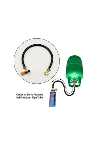 Ebitda Gaz Füzesi Adaptör, Kauçuk Boru, Kamp Sobası Uygunluk, Evrensel Aksesuar Çok Renkli