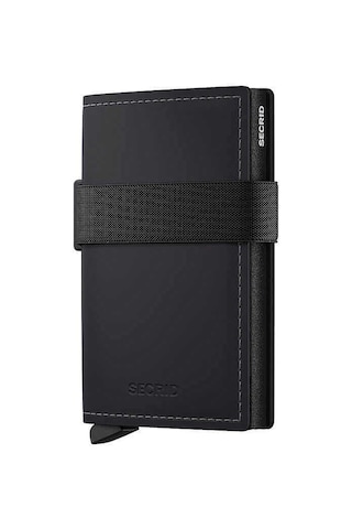 Secrid Bandwallet Matte Powder Kartlık Cüzdan, Siyah Çok Renkli