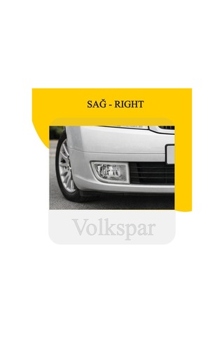 Fabia Sağ Sis Farı Lambası 2000 2001 2002 2003 2004 Modeller İçin