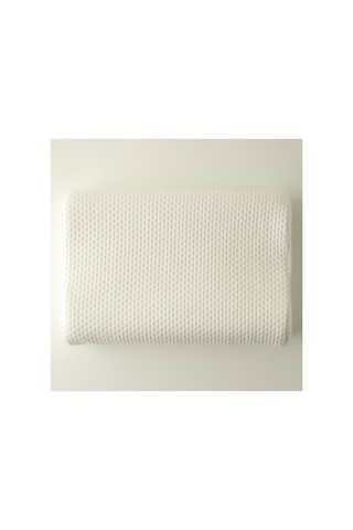 Bella Maison Boyun Destekli Ortopedik Visco Yastık Beyaz 55x35x12x10 Cm Beyaz