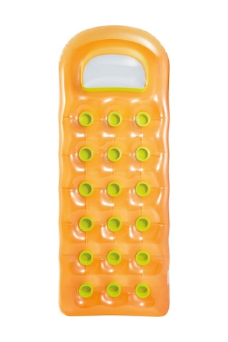 Intex Bardaklı Şişme Deniz - Havuz Yatağı Sarı 188 71 59895 Çok Renkli