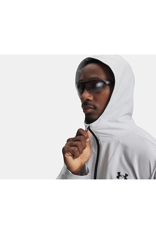 Under Armour Ua Unstoppable Woven Jacket Erkek Günlük Ceket 6014621-014 Gri Gri