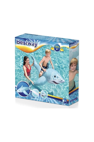 Bestway 41405 Natural Köpek Balığı 183 Cm Çok Renkli