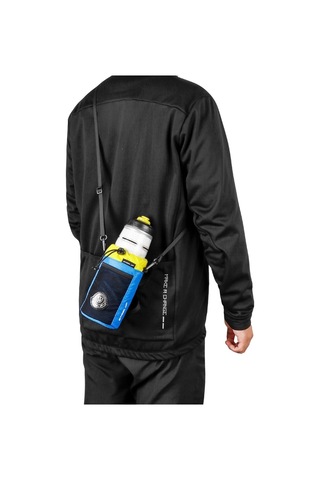 Wheel Up Sh006 Bisiklet Gidon Sapı Çantası Bisiklet Su Şişesi Tutucu - Mavi