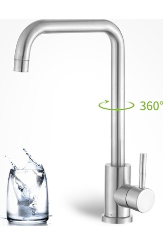 Cbtx 304 Paslanmaz Çelik Dönebilen Musluk Lavabo Soğuk Ve Sıcak Su Musluğu Çok Renkli