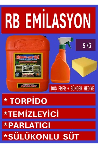 Rb Emulsion Torpido Parlatıcı - Bakım Yenileme Ve Koruma Sütü 5 Kg