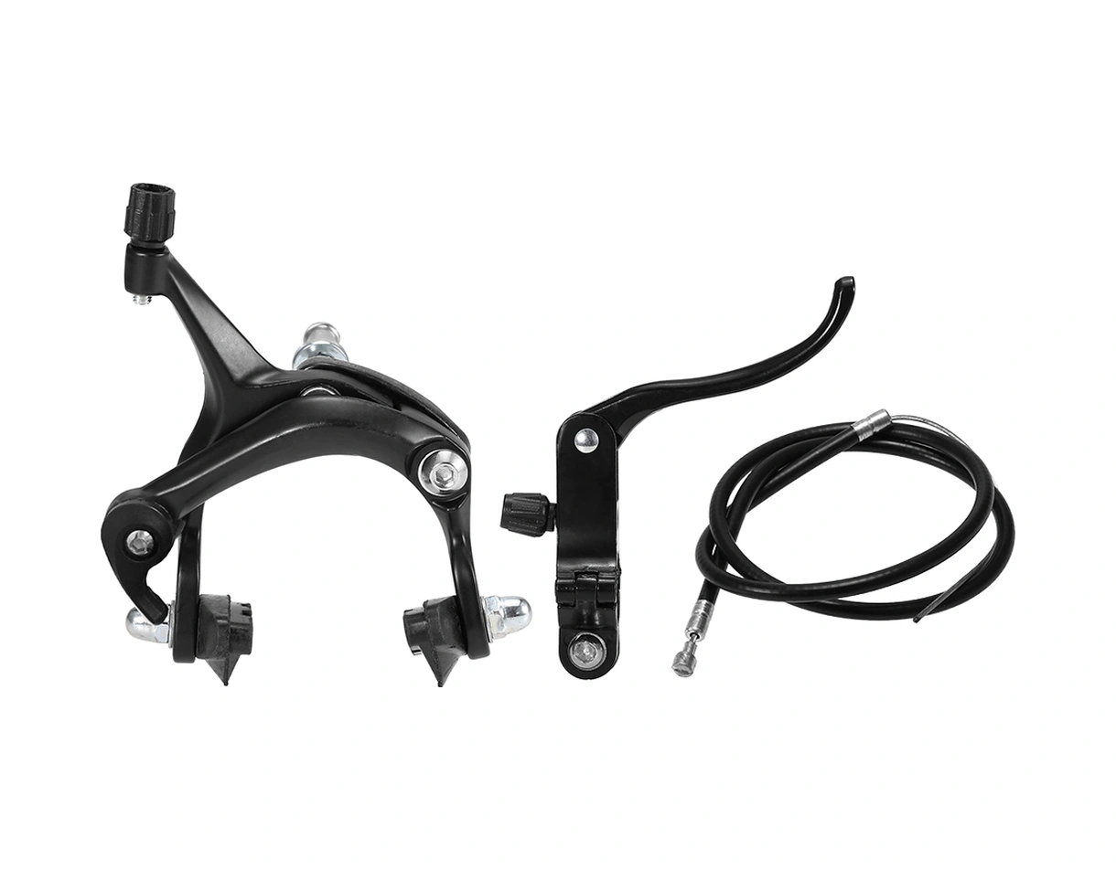 Yunboo Siyah Ön Çekiçli Jant Bisikleti Ve Yol Bisikleti Kullanıma Uygun Alüminyum Fren Seti Fren Çekiçi + Kolu + Kablolu Tüp Çok Renkli