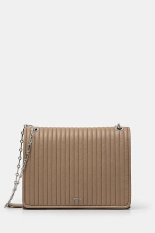 Calvin Klein Mını Lıne Quılt Shoulder Bag-7366 Kahverengi