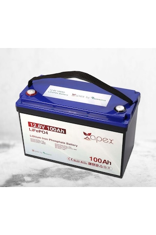Apex 100 Amper Lityum Akü 12.8v Lifepo4