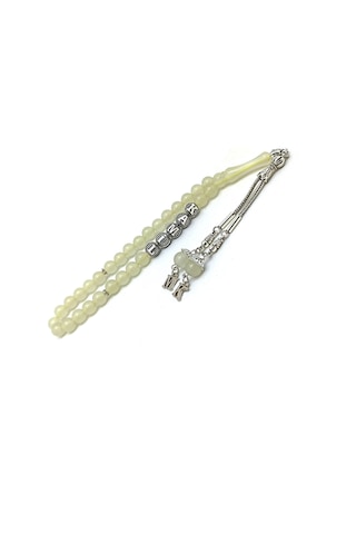 İsimli Kedi Gözü Tesbih Karanlıkta Parlayan Fosforlu Kedigözü N11.6554