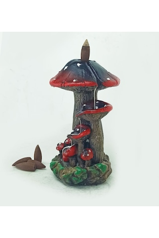 Mantar Geri Akış Tütsülük Siyah Tasarım