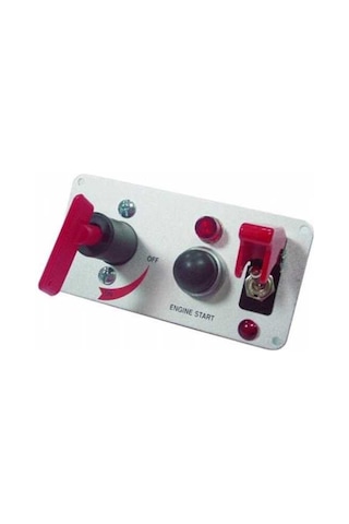 Marin 12-24 Volt Akü Şalteri Ve Start Butonu