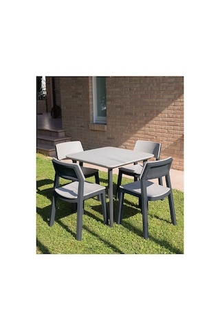 Toomax Italia Balcony Table Art. 970 Masa Antrasit - Gri