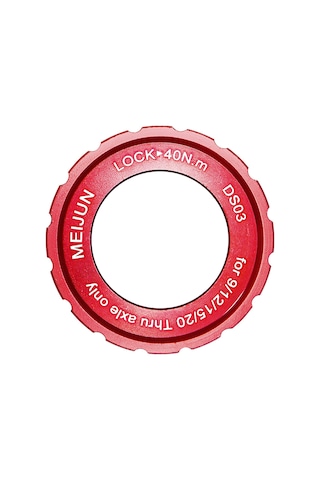 Ximistore9 Mountain Bisiklet Merkezi Kilitleme Disk Kapağı - Aluminyum Alloy, Evrensel Uyum, Kırmızı Ds03