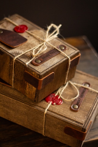 Hediyelik Ahşap Kutu İsimli Büyük