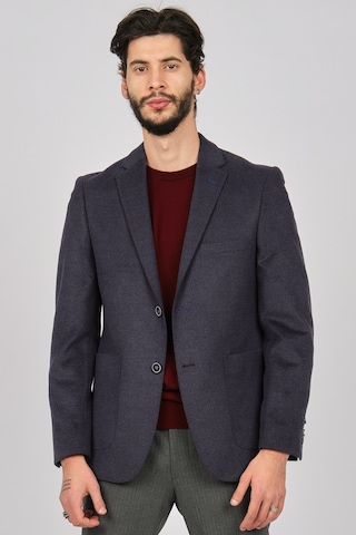 Avvenente Erkek Slim Fit Spor Yün Ceket 0141004 Lacivert Lacivert(531371211) Lacivert