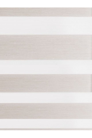 Krem Bambu Zebra Perde Krem