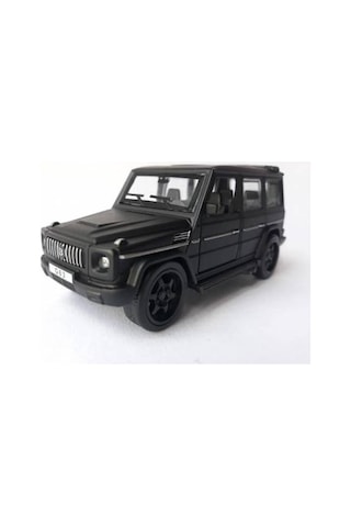 Mercedes Benz G63 Jeep Diecast Koleksiyon Metal Jeep 12Cm Siyah