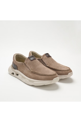 Sneaker Erkek Og-2413 John May 923-144 Gri Havlu Nbk-kahve Marsel