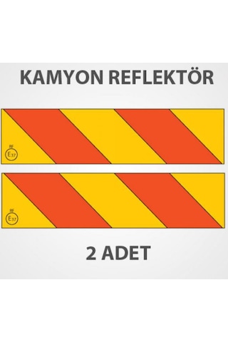 Kamyon Arka Işaret Reflektörü Metal Sac Malzeme