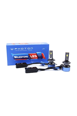 Photon Milestone H7 Saga Edition Led Xenon Far Ampul Takım 12-24v