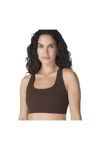 Sweaty Betty Sweaty Betty Super Soft Reversible Kadın Kahverengi Yoga Bra 44052 Kahve