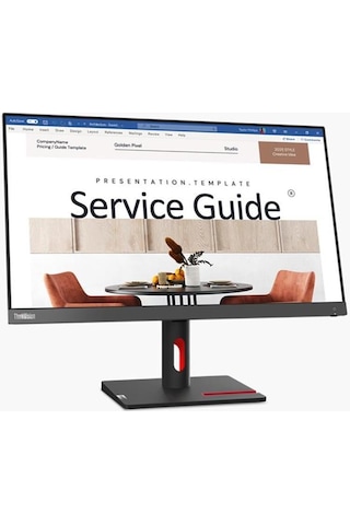Lenovo 23.8" Thinkvision 63dekat3tk 6 Ms 100 Hz Hdmı+vga Led Monitör