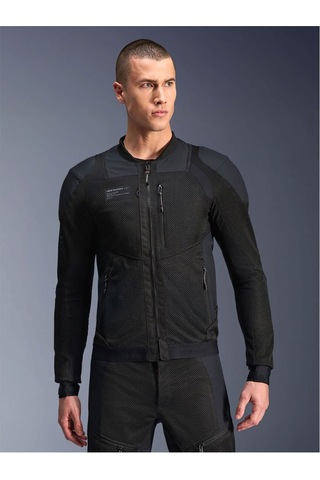 Alpinestars Troop-air Pro Korumalı Motosiklet Montu Siyah Siyah