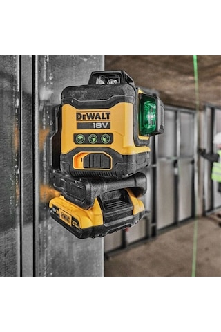 Dewalt DCLE34031D1 Compact Yeşil Lazer Hizalama 3X360 18V