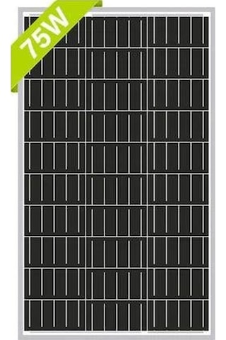 Teknik Solar 75 W Monokristal Güneş Paneli