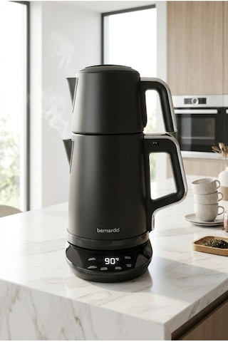 Bernardo Nova 1.7 L Dijital Çelik Çay Makinesi