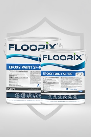 Floorix Epoxy Paint Sf-100 - Koyu Gri 20kg 20 KG