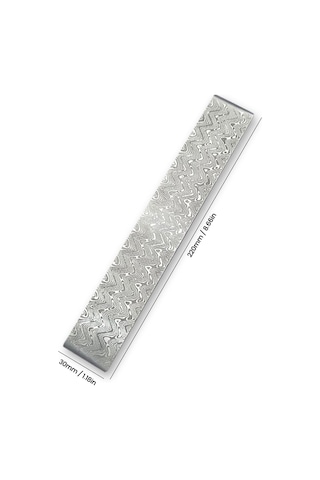 Şam Çelik Kütük Desenli Çelik Kesici Embriyo Dövme E16915-2