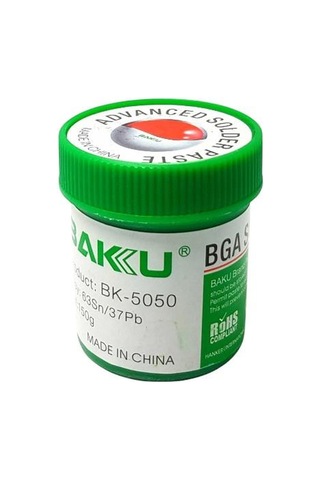 Baku Bk-5050 Bga Krem Lehim 150gr. Sn63/pb37