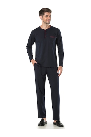Pierre Cardin 5595 Erkek Çeyizlik 5'li Rob Pijama Takım-bordo Bordo