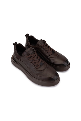 Tamer Tanca Erkek Hakiki Deri Kahverengi Sneakers & Spor Ayakkabı 298 2850-6e01 Erk Ayk Sk25-26 Kahve Dr Kahve