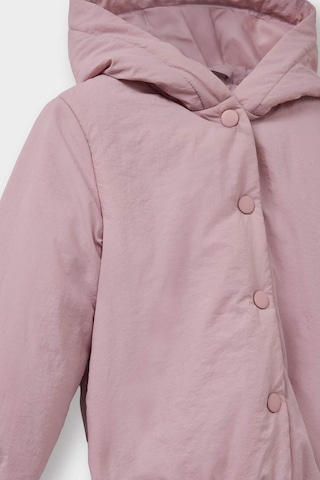 Defacto Su Geçirmez Kapüşonlu Mont Kız Bebek F8361a526sppn426 Pembe-pn426