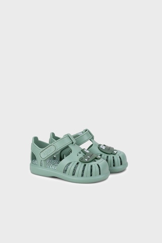 Igor Tobby Logolu Cırt Cırtlı Sandalet Unisex Çocuk Sandalet S10371 Mint